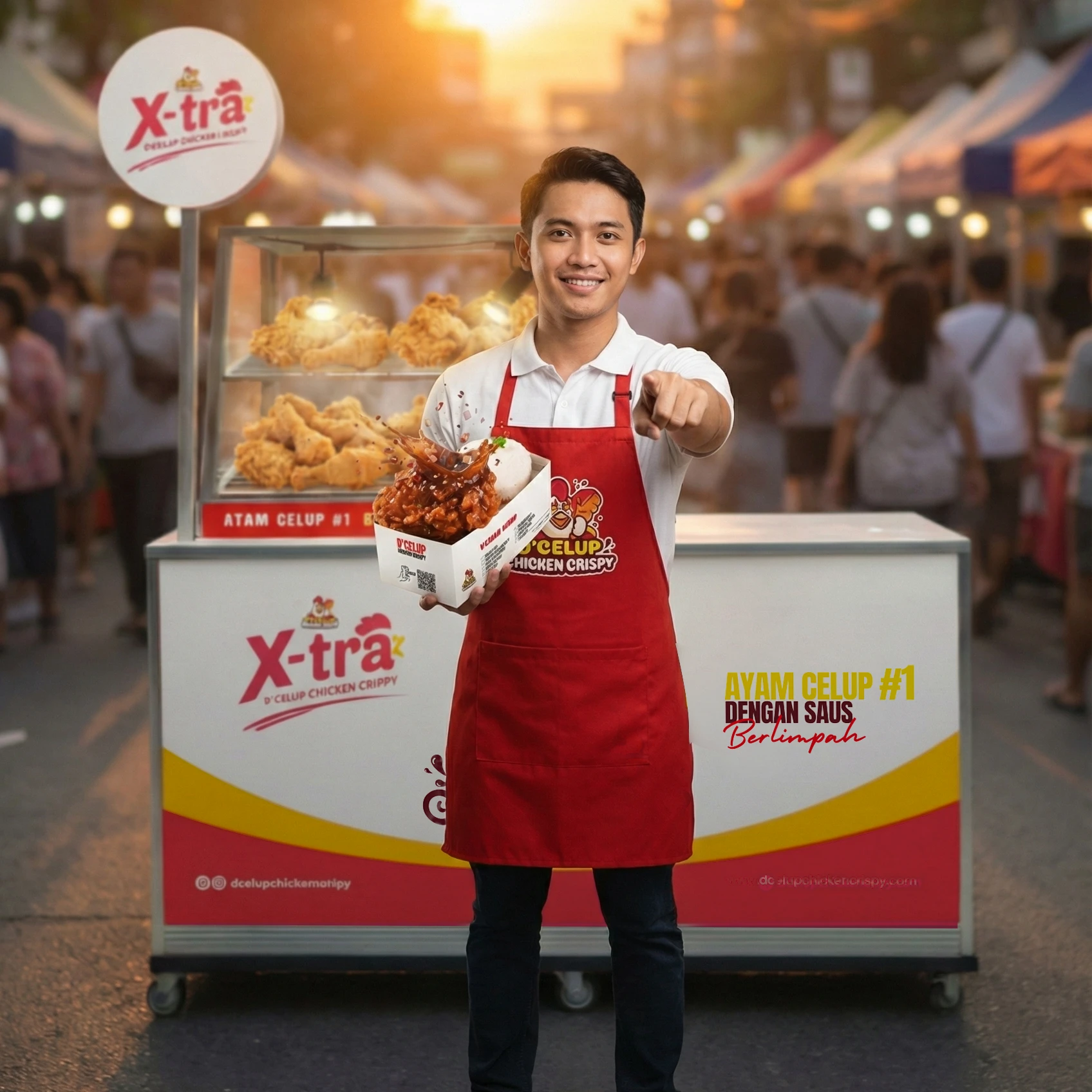 Solusi Kemitraan D'Celup Chicken Crispy X-Tra
